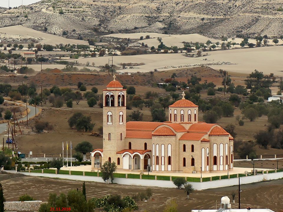 Аналиондас. Церковь Маргариты Антиохийской (новая). фасады