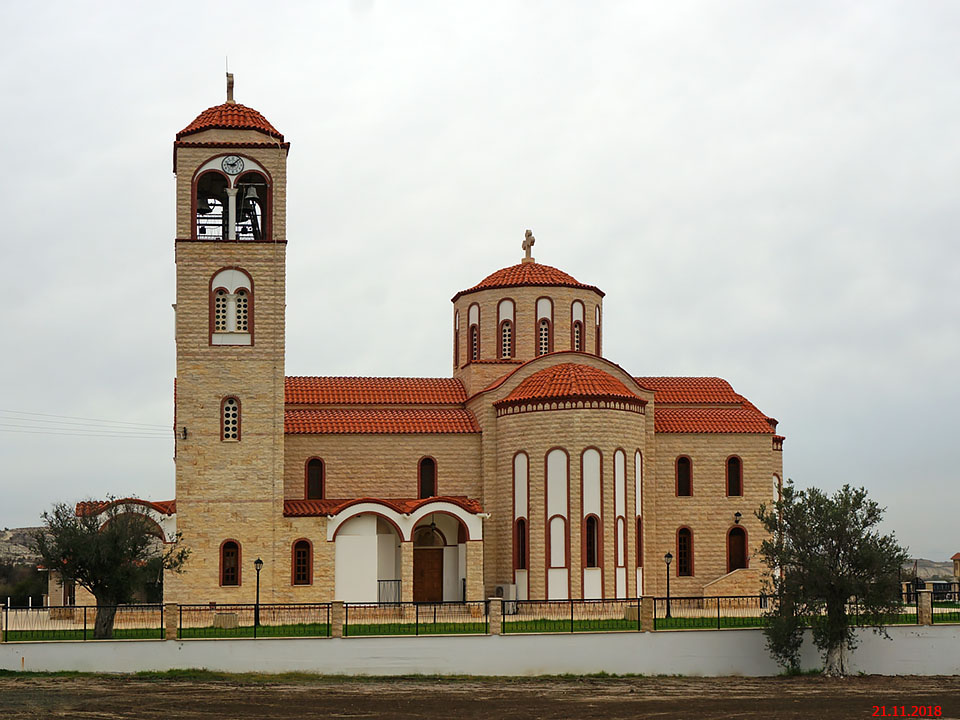 Аналиондас. Церковь Маргариты Антиохийской (новая). фасады
