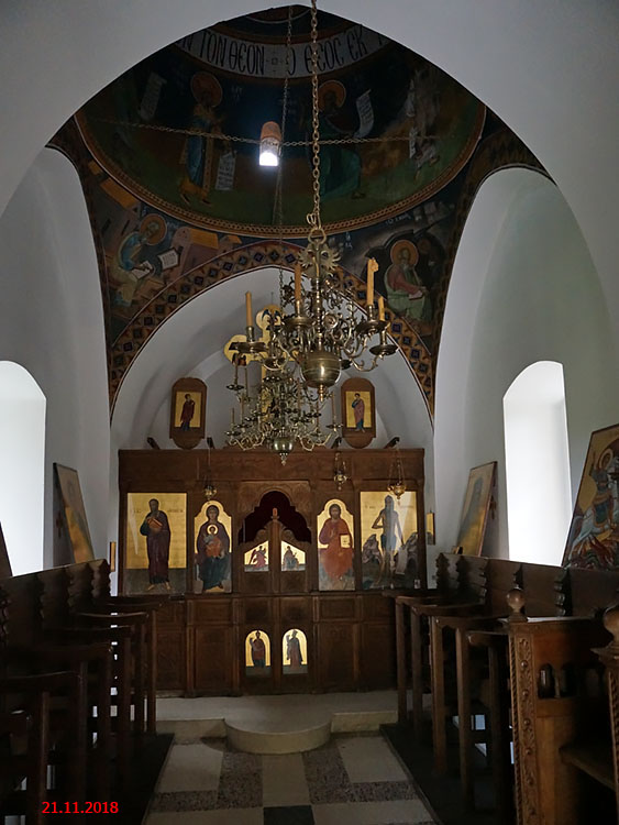 Церковь Онуфрия Великого, Лазания (Никосия, Кипр). интерьер и убранство