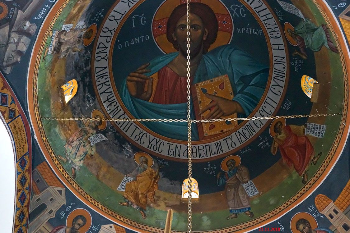 Церковь Онуфрия Великого, Лазания (Никосия, Кипр). интерьер и убранство
