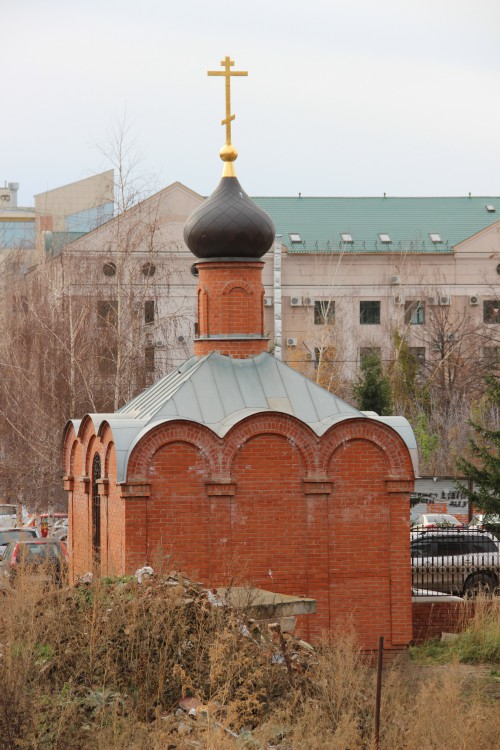 Вахитовский район. Неизвестная часовня при соборе Покрова Пресвятой Богородицы. фасады, Часовня при старообрядческом соборе