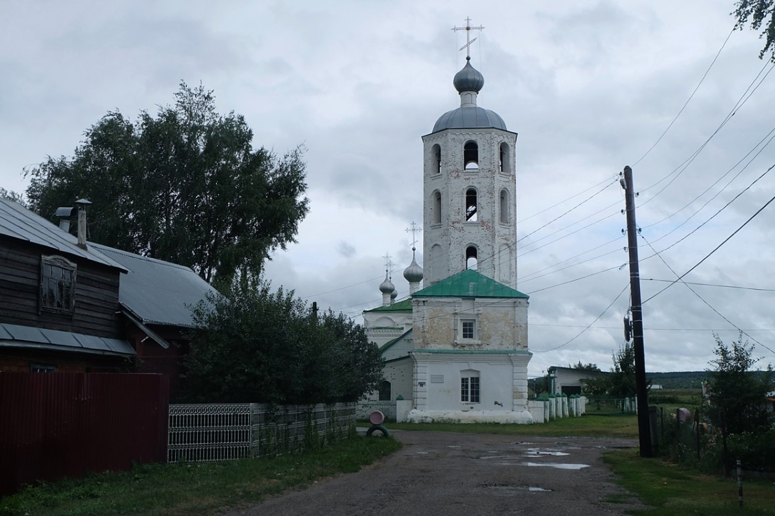 Цивильск. Церковь Иоанна Милостивого в колокольне собора Троицы Живоначальной. фасады