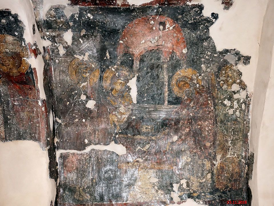 Церковь Мины великомученика, Нео-Хорио (Пафос, Кипр). интерьер и убранство