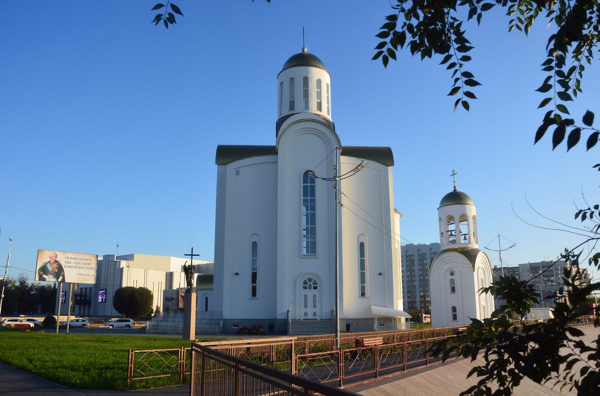Собор Троицы Живоначальной, Курган (Курган, город, Курганская область). фасады