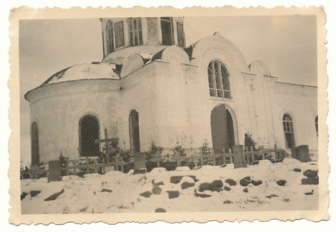 Филиппова Гора. Церковь Вознесения Господня. архивная фотография, Фото 1942 г. с аукциона e-bay.de