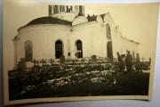 Церковь Вознесения Господня, Вид с северо-востока. Фото 1941 г. с аукциона e-bay.de<br>, Филиппова Гора, Демянский район, Новгородская область
