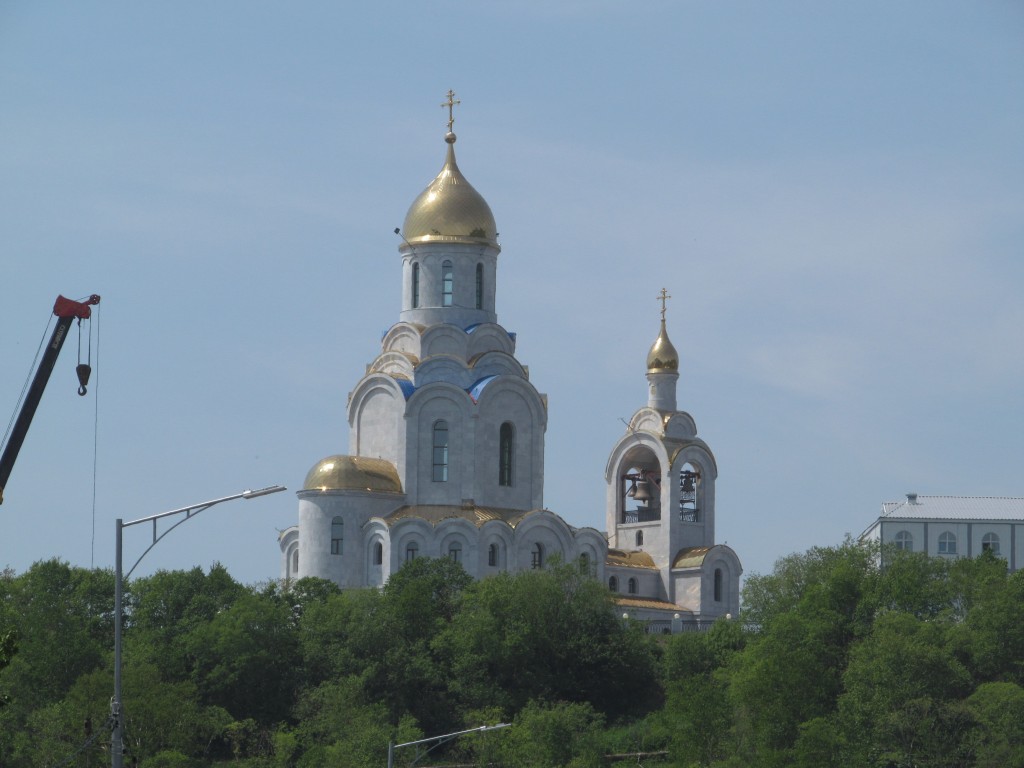 Свято-Пантелеимонов мужской монастырь. Морской собор Михаила Архангела, Петропавловск-Камчатский (Петропавловск-Камчатский, город, Камчатский край). фасады
