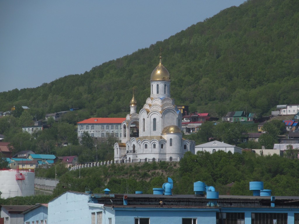 Свято-Пантелеимонов мужской монастырь. Морской собор Михаила Архангела, Петропавловск-Камчатский (Петропавловск-Камчатский, город, Камчатский край). фасады