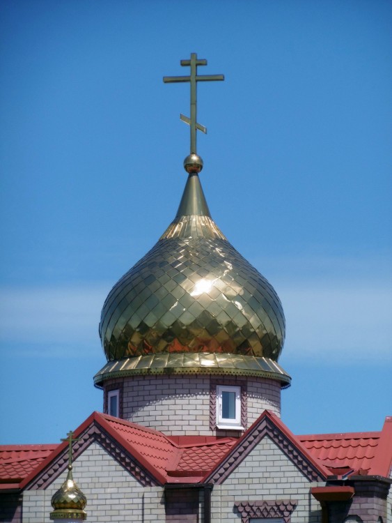 Церковь Стефана архидиакона, Запорожская (Темрюкский район, Краснодарский край). архитектурные детали, Главный купол основного объема храма