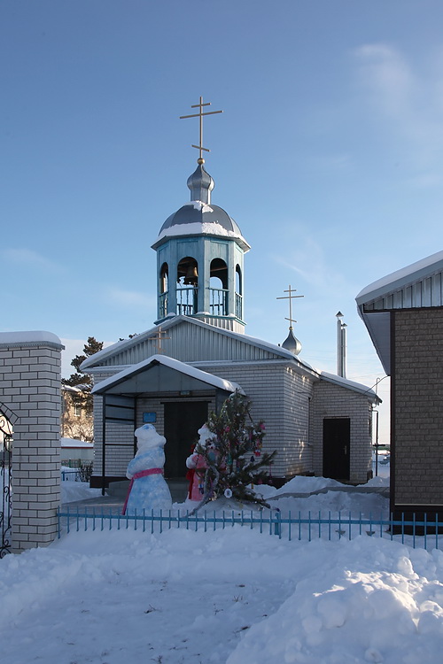 Красномыльское. Церковь Вознесения Господня (новая). фасады, Вид с юго-запада