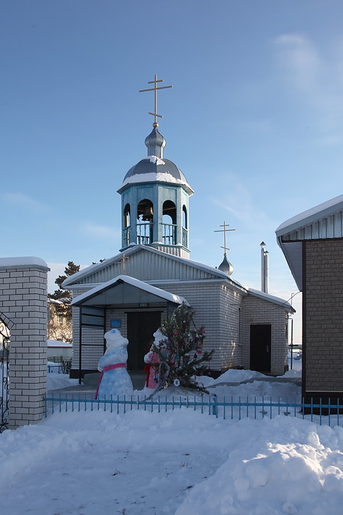 Церковь Вознесения Господня (новая), Красномыльское (Шадринский район и г. Шадринск, Курганская область). фасады, Вид с юго-запада