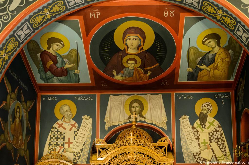 Церковь Параскевы Пятницы, Темпейская долина (Κοιλάδα των Τεμπών) (Центральная Македония, Греция). интерьер и убранство