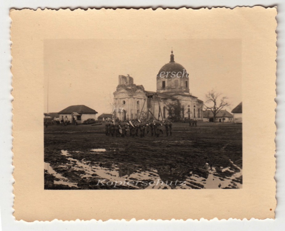 Чемлыж. Церковь Троицы Живоначальной. архивная фотография, Фото 1941 г. с аукциона e-bay.de