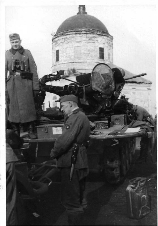Церковь Троицы Живоначальной, Чемлыж (Севский район, Брянская область). архивная фотография, Фото 1942 г. с аукциона e-bay.de