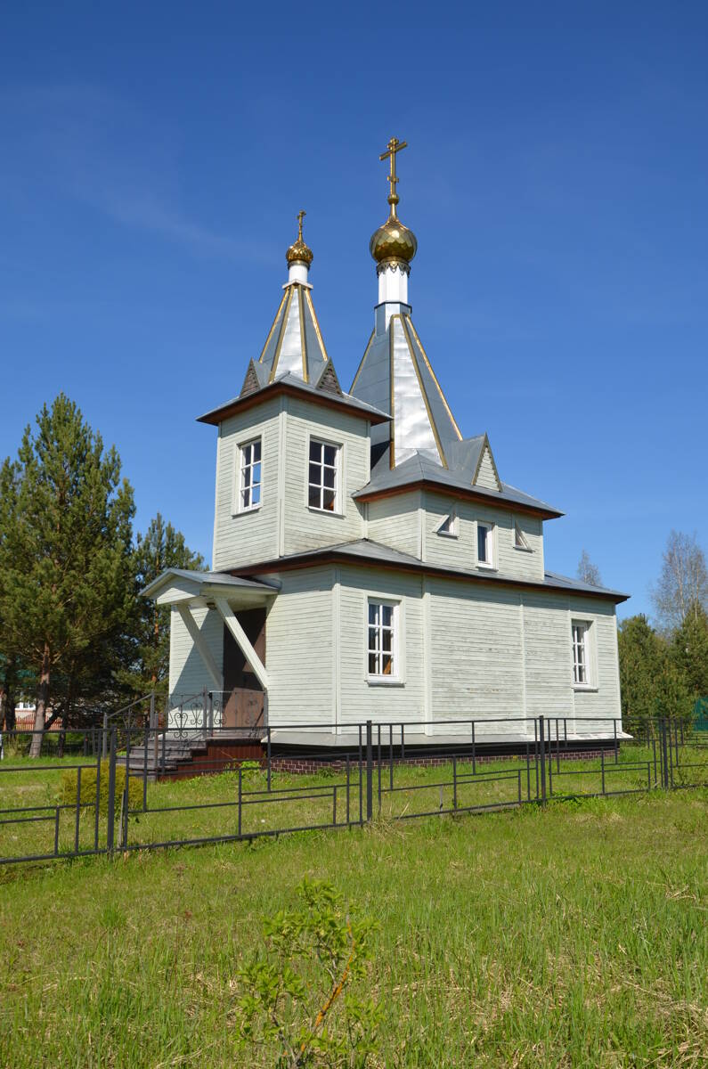 Церковь Покрова Пресвятой Богородицы, Боголюбово (Холм-Жирковский район, Смоленская область). фасады