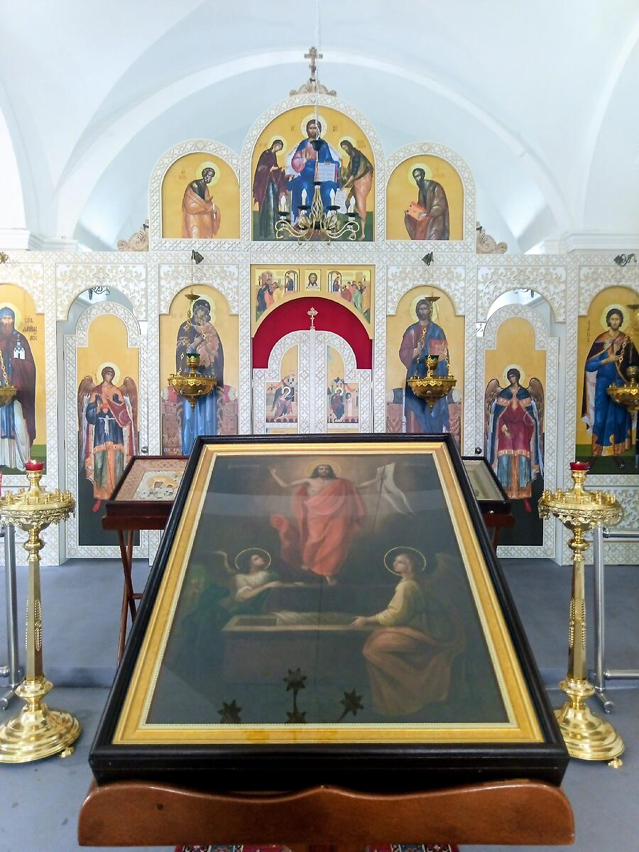 интерьер и убранство. Благовещенский женский монастырь. Надвратная церковь Александра Невского, Уфа (Уфа, город, Республика Башкортостан)