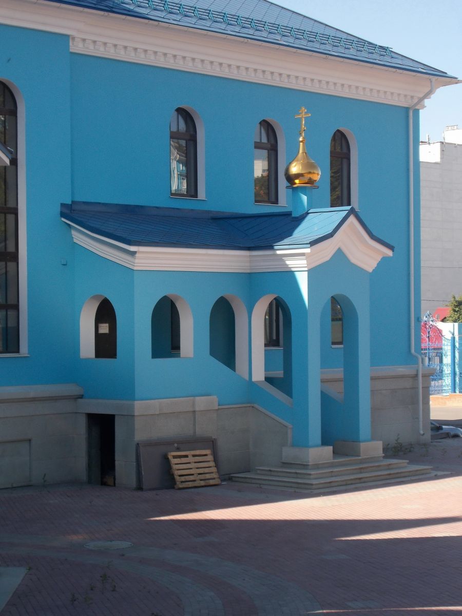 Уфа. Неизвестная домовая церковь при Епархиальном духовно-просветительском центре. архитектурные детали