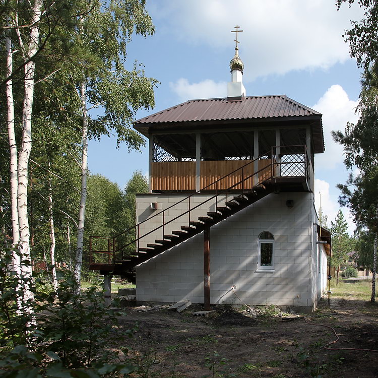 Тёплый Стан. Церковь Спаса Преображения. фасады, Западный фасад