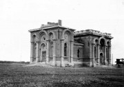 Церковь Михаила Архангела (старая), Фото 1958 г. из фондов Исторического архива Омской области<br>, Мельничное, Омский район, Омская область