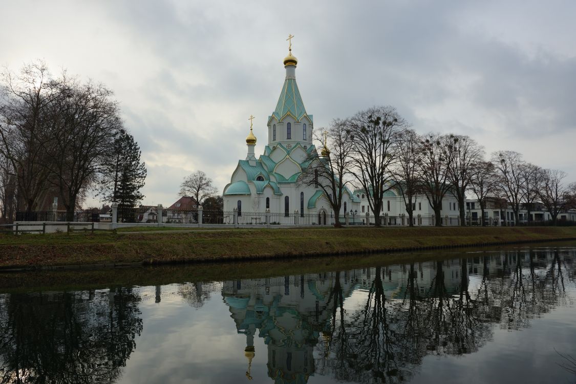 Церковь Всех Святых, Страсбург (Франция, Прочие страны). общий вид в ландшафте