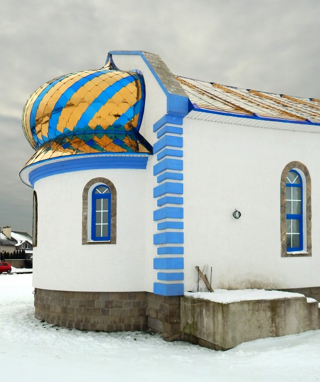 Церковь Владимирской иконы Божией Матери, Тюхиничи (Брестский район, Беларусь, Брестская область). архитектурные детали