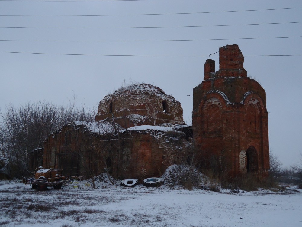 Церковь Казанской иконы Божией Матери, Глуховка (Умётский район, Тамбовская область). фасады