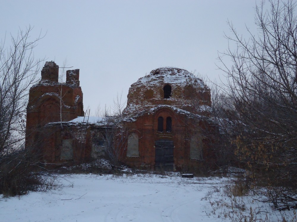 Глуховка. Церковь Казанской иконы Божией Матери. фасады