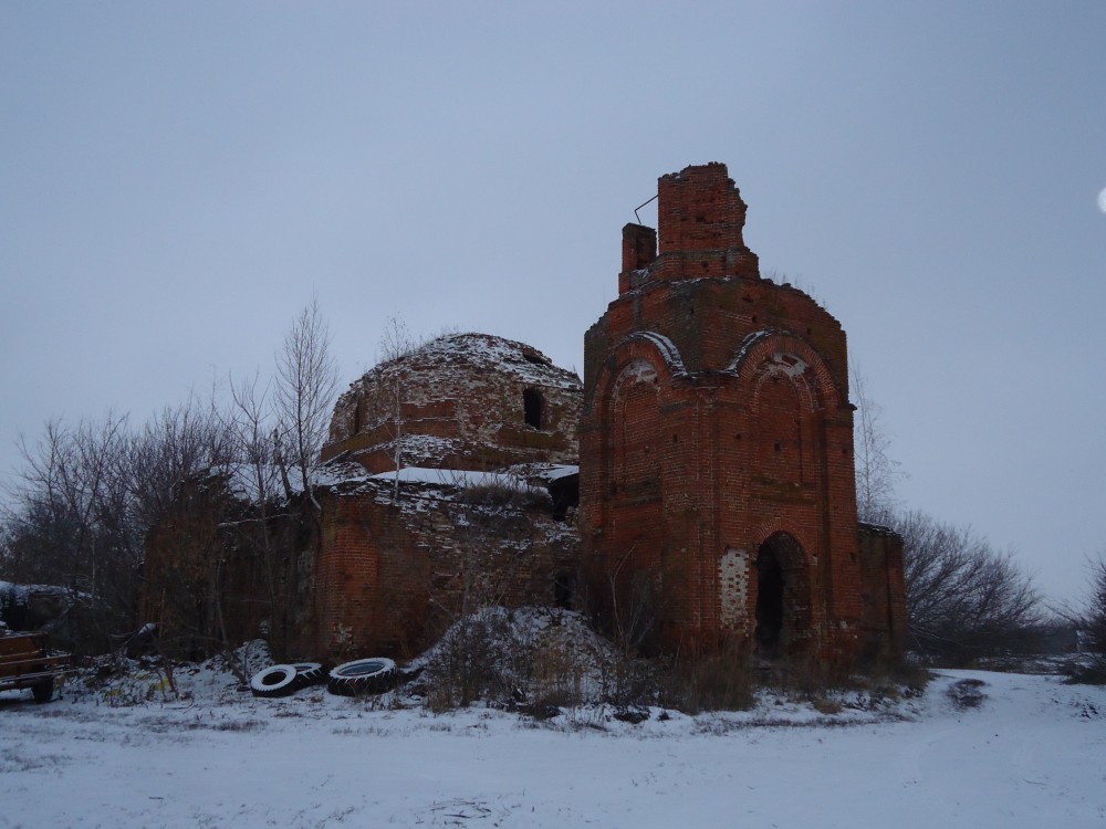 Глуховка. Церковь Казанской иконы Божией Матери. фасады