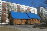 Церковь Успения Пресвятой Богородицы (временная) на подворье Иосифо-Волоцкого монастыря, , Москва, Северо-Западный административный округ (СЗАО), г. Москва