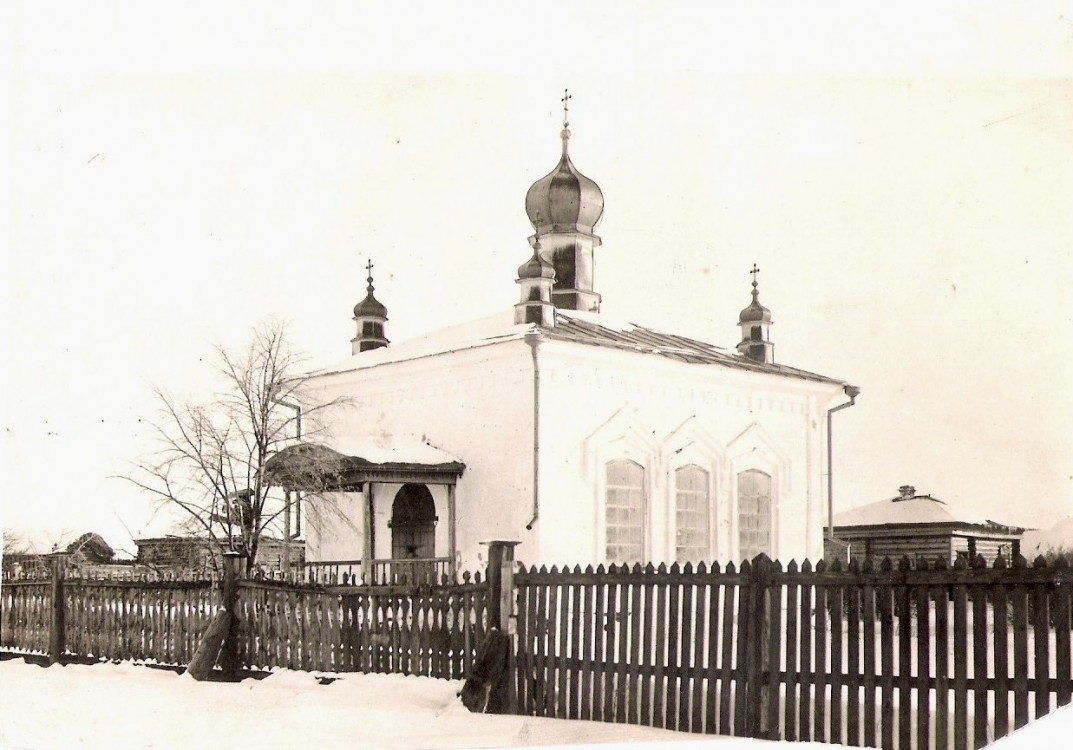 Шевелёва. Часовня Тихона. архивная фотография, Фото 1924 года