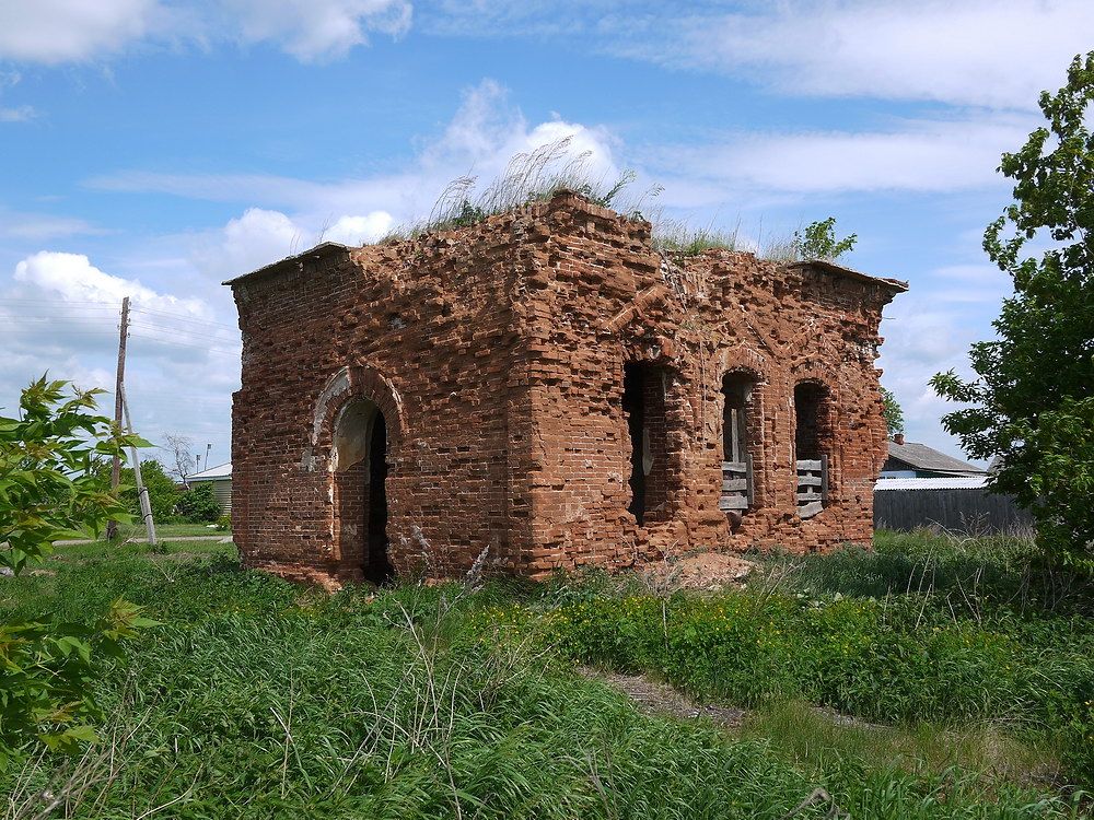 Часовня Тихона, Шевелёва (Катайский район, Курганская область). фасады, Вид с юго-запада