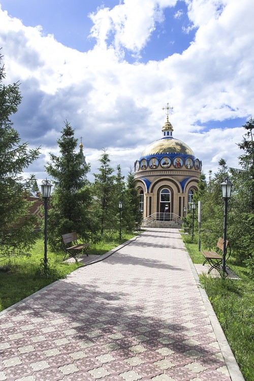 Троицкая Симеонова обитель милосердия. Часовня-купальня иконы Божией Матери «Живоносный Источник», Саракташ (Саракташский район, Оренбургская область). дополнительная информация, Часовня-купальня в честь иконы Божией Матери 