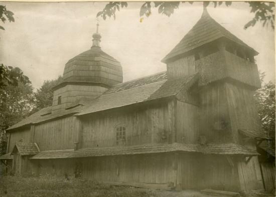 Церковь Рождества Пресвятой Богородицы, Гуманец (Самборский район, Украина, Львовская область). архивная фотография, http://www.fototeka.ihs.uj.edu.pl