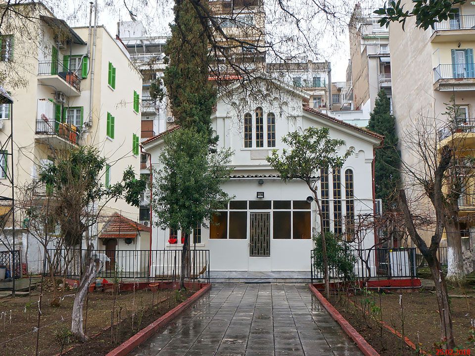 Церковь Николая Чудотворца, Салоники (Θεσσαλονίκη) (Центральная Македония, Греция). фасады