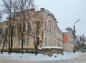 Псков. Домовая церковь Кирилла и Мефодия при бывшем мужском духовном училище