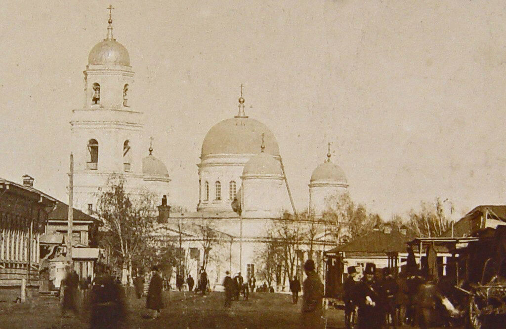 Собор Казанской иконы Божией Матери, Стерлитамак (Стерлитамак, город, Республика Башкортостан). архивная фотография, Фото 1914-1920 гг.