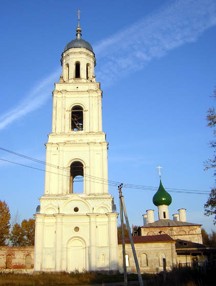Колокольня собора Рождества Христова, Пошехонье (Пошехонский район, Ярославская область). фасады
