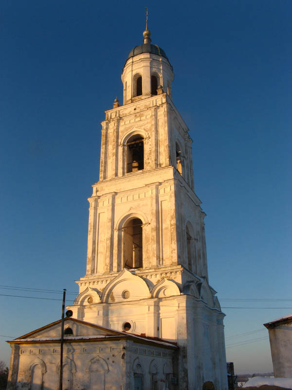 Рождества Христова, колокольня собора, Пошехонье (Пошехонский район, Ярославская область). фасады