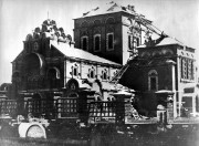 Церковь Николая Чудотворца (старая), Разрушение Никольской церкви в 1935 году. Фотография предоставлена Ведерниковой Т.И., соавтором книги "Сельские дворянские усадьбы Самарского Заволжья в XIX-XX вв.", Самара, 2015<br>, Приволжье, Приволжский район, Самарская область