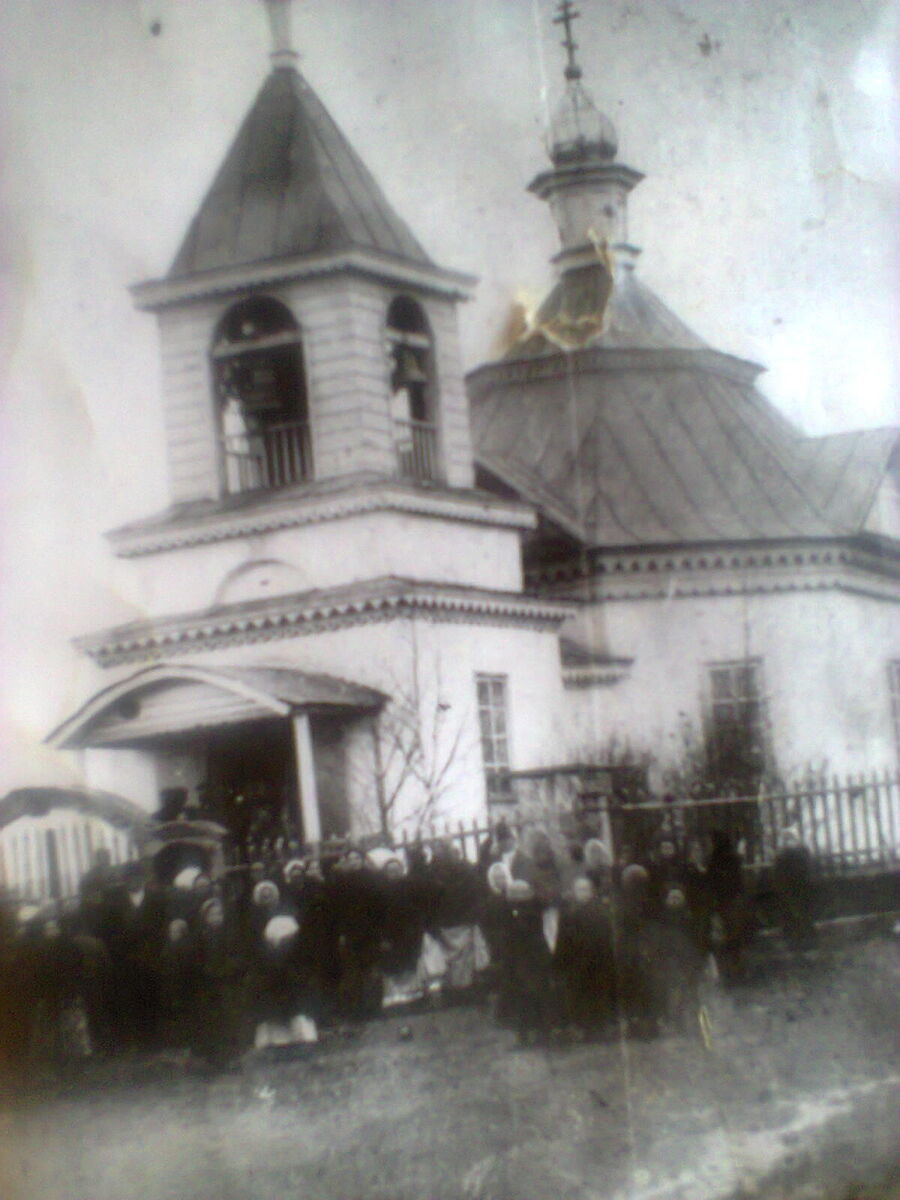 Церковь Илии Пророка (старая), Новоандреевка (Миасс, город, Челябинская область). архивная фотография