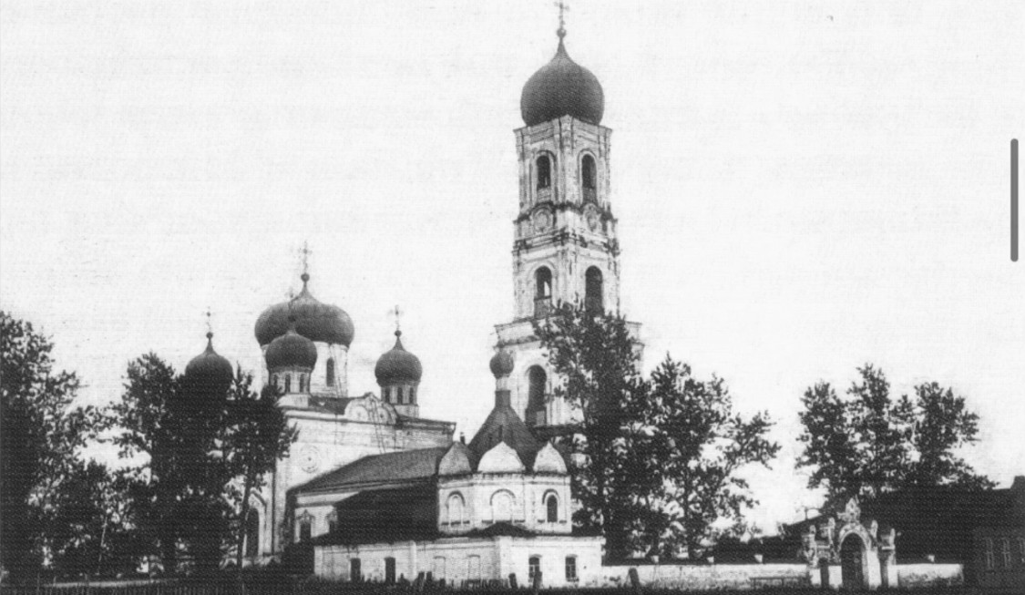 Церковь Рождества Пресвятой Богородицы, Алгасово (Моршанский район и г. Моршанск, Тамбовская область). архивная фотография, Алгасово. Церковь Рождества Пресвятой Богородицы.