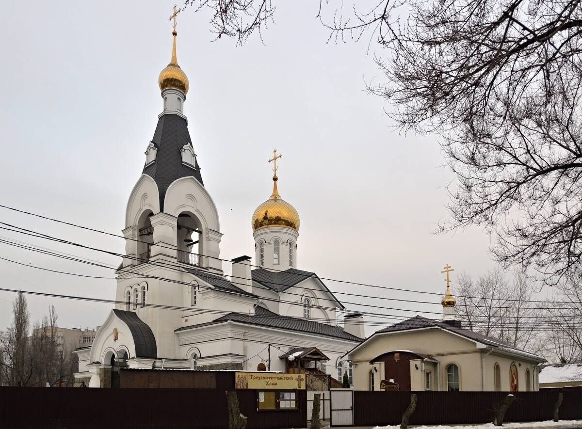 Церковь Трёх Святителей, Воронеж (Воронеж, город, Воронежская область). фасады