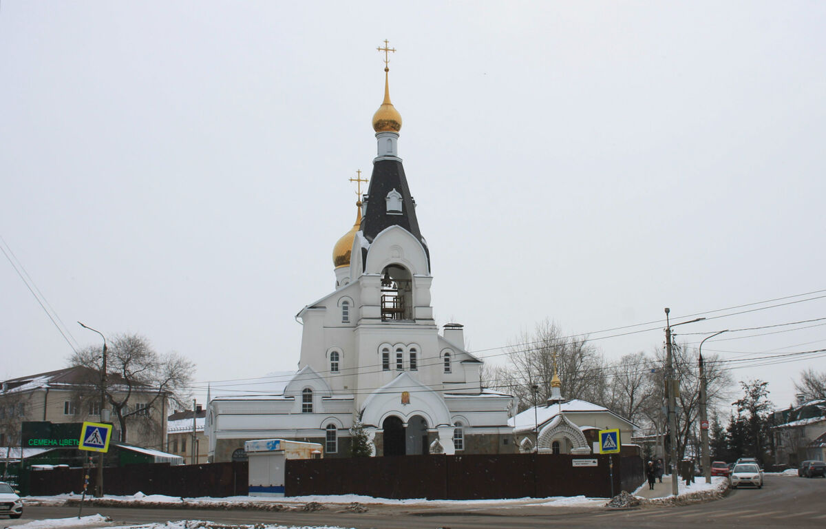 Церковь Трёх Святителей, Воронеж (Воронеж, город, Воронежская область). фасады, Вид с ул. Серафимовича
