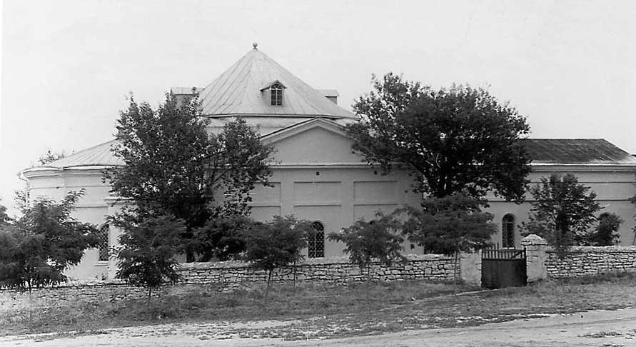 Церковь Успения Пресвятой Богородицы, Берислав (Бериславский район, Украина, Херсонская область). архивная фотография, Частная коллекция. Фото 1960 г.