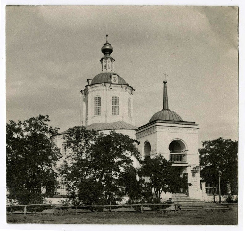 Церковь Благовещения Пресвятой Богородицы (старая), Берестин (Берестинский район, Украина, Харьковская область). архивная фотография, Фото 1908 г. из фондов Российского этнографического музея