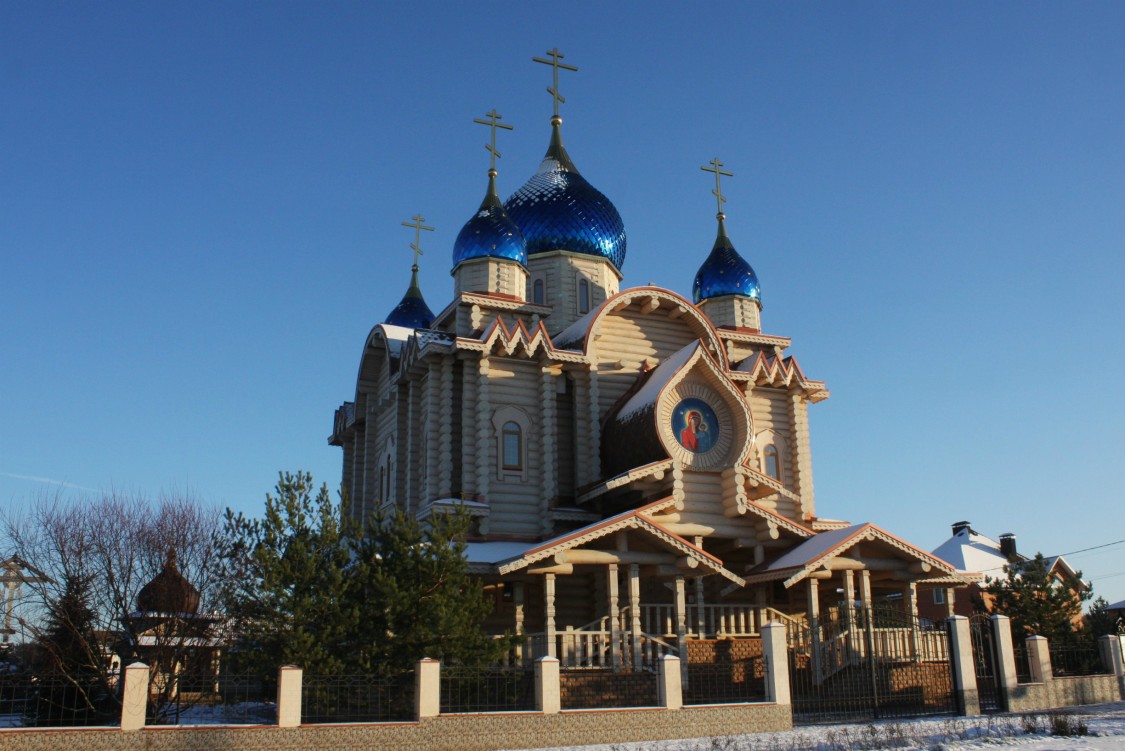 Бушарино. Церковь Казанской иконы Божией Матери. фасады