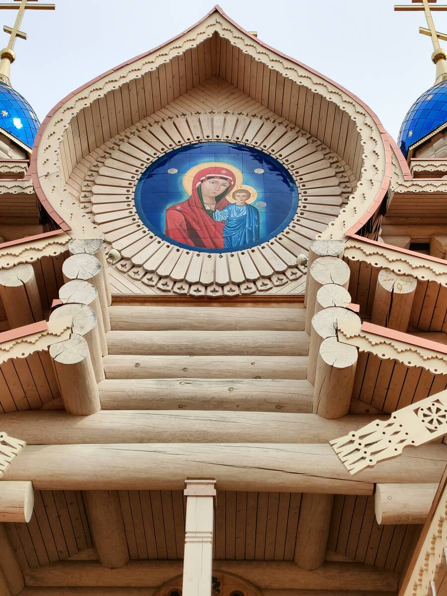 Церковь Казанской иконы Божией Матери, Бушарино (Одинцовский городской округ и ЗАТО Власиха, Краснознаменск, Московская область). архитектурные детали