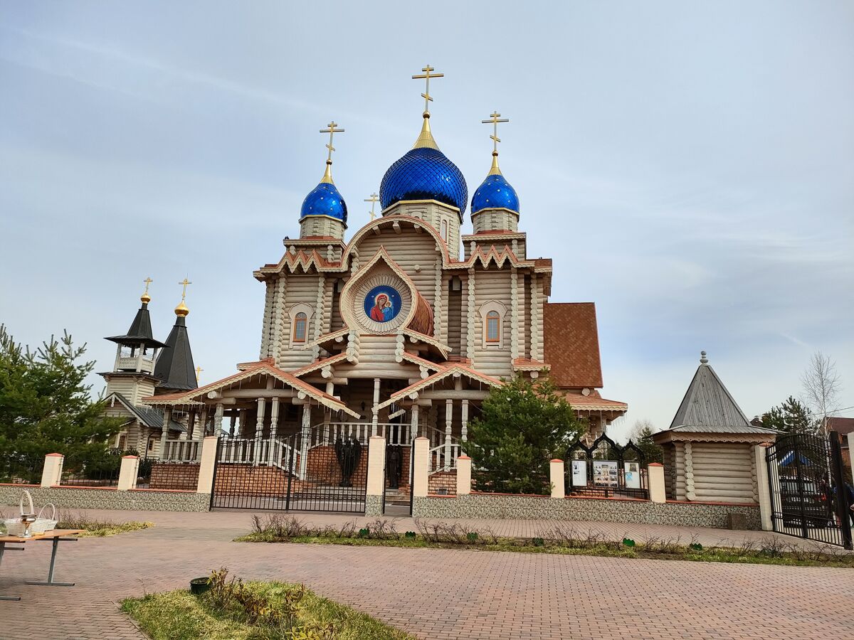 Бушарино. Церковь Казанской иконы Божией Матери. фасады