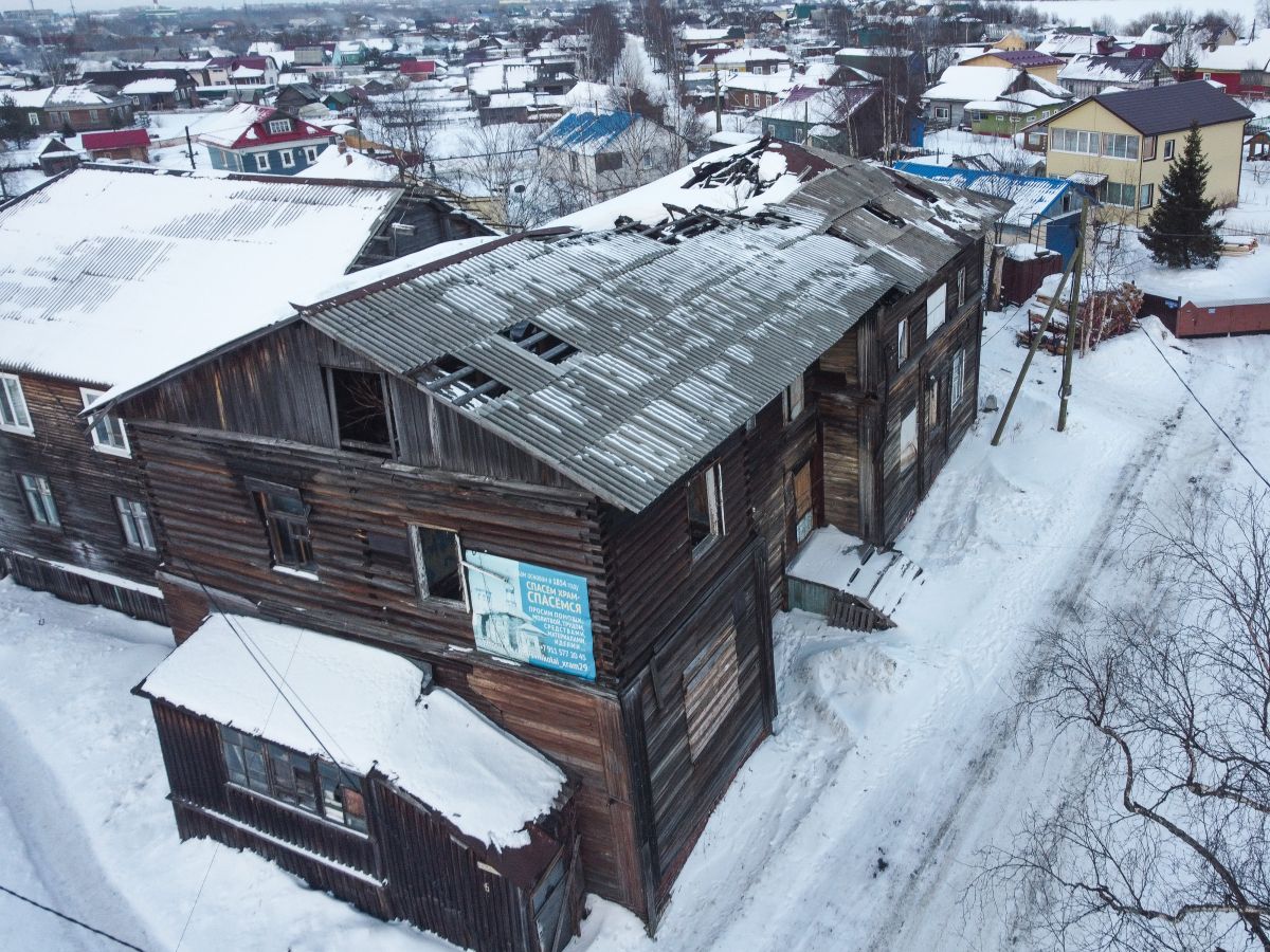 Архангельск. Церковь Николая Чудотворца в Соломбале. фасады