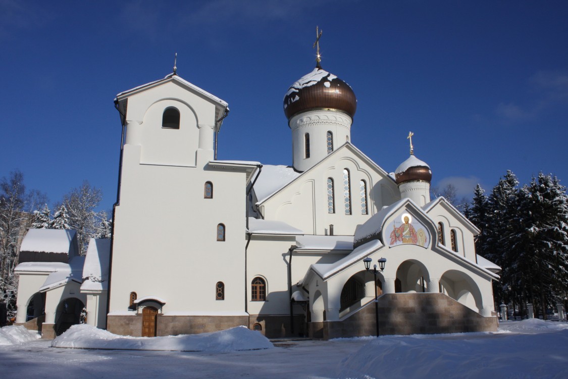 Троицк. Церковь Троицы Живоначальной (каменная) в Троицке. фасады
